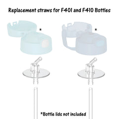 12oz FUNTAINER® BOTTLE REPLACEMENT STRAWS 2-PACK