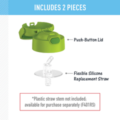 FUNTAINER® WATER BOTTLE - REPLACEMENT STRAW LID