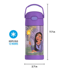 12oz FUNTAINER® WATER BOTTLE DISNEY'S WISH