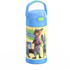 12oz FUNTAINER® WATER BOTTLE DISNEY ZOOTOPIA 2