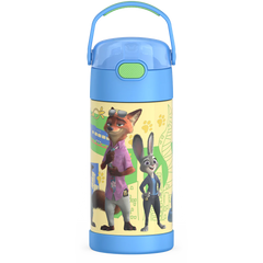 12oz FUNTAINER® WATER BOTTLE DISNEY ZOOTOPIA 2
