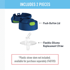 FUNTAINER® WATER BOTTLE - REPLACEMENT STRAW LID