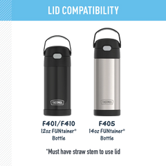 FUNTAINER® WATER BOTTLE - REPLACEMENT STRAW LID