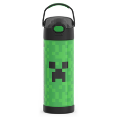 16oz FUNTAINER® WATER BOTTLE MINECRAFT