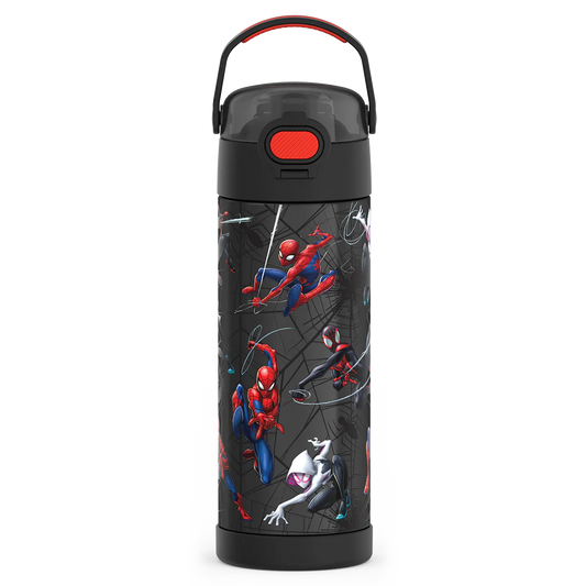 16oz FUNTAINER® WATER BOTTLE SPIDER-MAN