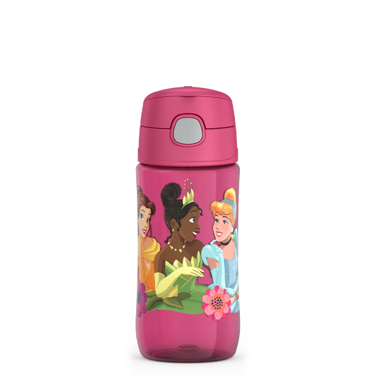 16oz THERMOS® KIDS WATER BOTTLE WITH SPOUT LID DISNEY PRINCESS