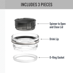24oz ICON™ TUMBLER TWIST LOCK - REPLACEMENT LID