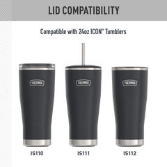 24oz ICON™ TUMBLER TWIST LOCK - REPLACEMENT LID
