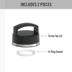 24oz ICON™ WATER BOTTLE SCREW TOP - REPLACEMENT LID