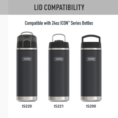 24oz ICON™ WATER BOTTLE SCREW TOP - REPLACEMENT LID