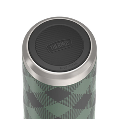 24oz ICON™ WATER BOTTLE WITH SPOUT - EVERGREEN CHECK