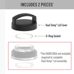 32oz ICON™ DUAL TEMP BEVERAGE BOTTLE - REPLACEMENT LID COVER