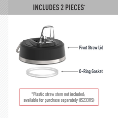 32oz ICON™ WATER BOTTLE - REPLACEMENT STRAW LID