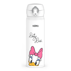 16oz STAINLESS STEEL DIRECT DRINK BOTTLE - DISNEY DAISY DUCK SIGNATURE