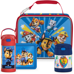 Paw Patrol Bundle - Soft Lunch Box, 12oz FUNtainer® Water Bottle, 10oz FUNtainer® Food Jar & Hard Ice