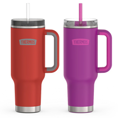 40oz Cup Holder Mug Bundle - Crimson & Plum