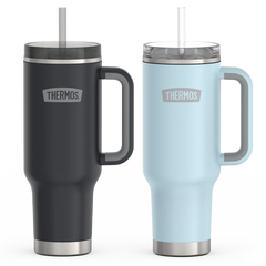 40oz Cup Holder Mug Bundle - Granite & Glacier