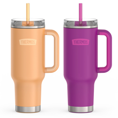 40oz Cup Holder Mug Bundle - Melon & Plum
