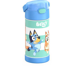 12oz FUNTAINER® WATER BOTTLE BLUEY