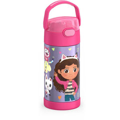 12oz FUNTAINER® WATER BOTTLE GABBY'S DOLLHOUSE