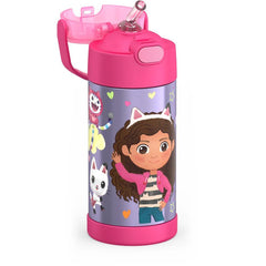12oz FUNTAINER® WATER BOTTLE GABBY'S DOLLHOUSE