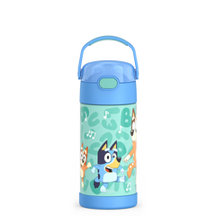 12oz FUNTAINER® WATER BOTTLE BLUEY