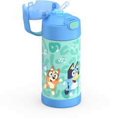 12oz FUNTAINER® WATER BOTTLE BLUEY
