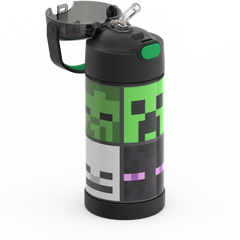 12oz FUNTAINER® WATER BOTTLE MINECRAFT