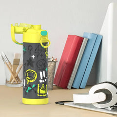 16oz FUNTAINER® WATER BOTTLE WITH LOCKING LID