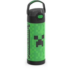 16oz FUNTAINER® WATER BOTTLE MINECRAFT