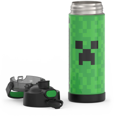16oz FUNTAINER® WATER BOTTLE MINECRAFT