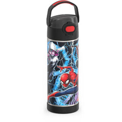 16oz FUNTAINER® WATER BOTTLE SPIDER-MAN