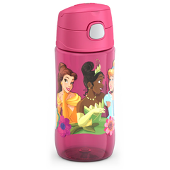 16oz THERMOS® KIDS WATER BOTTLE WITH SPOUT LID DISNEY PRINCESS