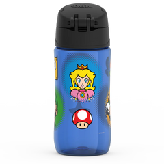 16oz THERMOS® KIDS WATER BOTTLE WITH SPOUT LID MARIO KART™