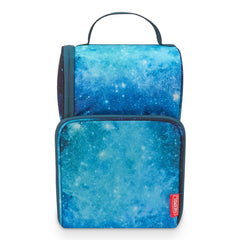 DUAL COMPARTMENT LUNCH BOX GALAXY TEAL