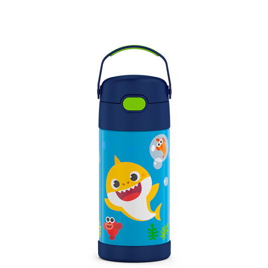 12oz FUNTAINER® WATER BOTTLE BABY SHARK