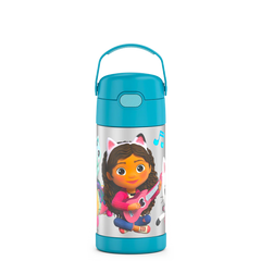 12oz FUNTAINER® WATER BOTTLE GABBYS DOLLHOUSE