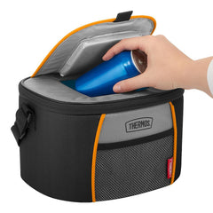 ELEMENT5 - 6 CAN COOLER BLACK/ORANGE