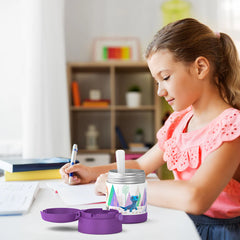 FUNTAINER® STAINLESS STEEL FOOD JAR 10OZ FROZEN 2