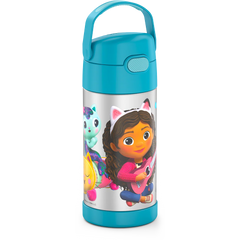 12oz FUNTAINER® WATER BOTTLE GABBYS DOLLHOUSE