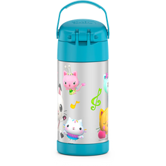 12oz FUNTAINER® WATER BOTTLE GABBYS DOLLHOUSE