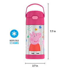 12oz FUNTAINER® WATER BOTTLE PEPPA PIG