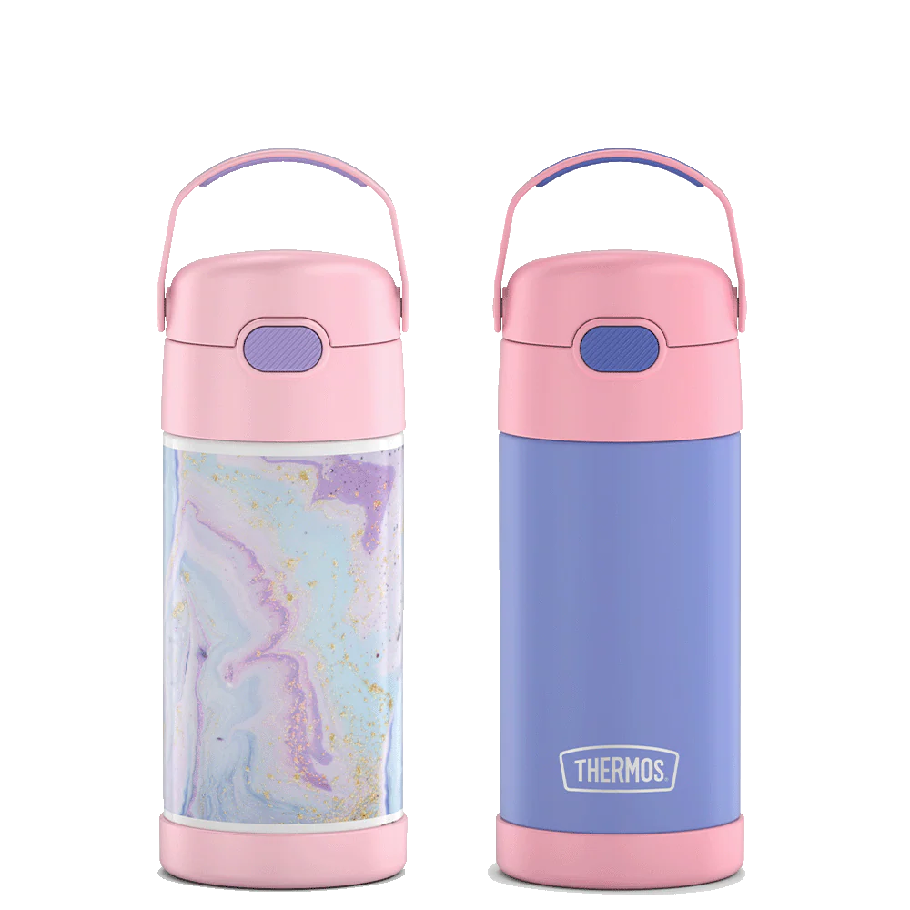 12oz FUNtainer Water Bottles Dreamy & Pink/Purple Bundles