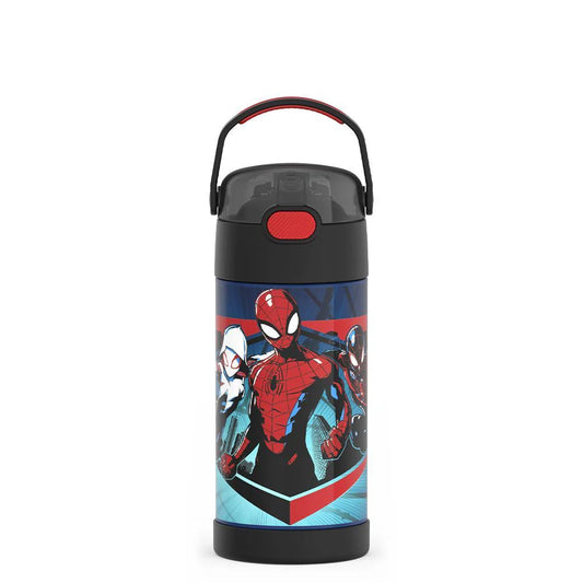 12oz FUNTAINER® WATER BOTTLE SPIDER-MAN