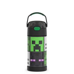 12oz FUNTAINER® WATER BOTTLE MINECRAFT