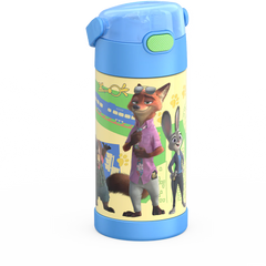 12oz FUNTAINER® WATER BOTTLE DISNEY ZOOTOPIA 2