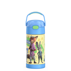 12oz FUNTAINER® WATER BOTTLE DISNEY ZOOTOPIA 2