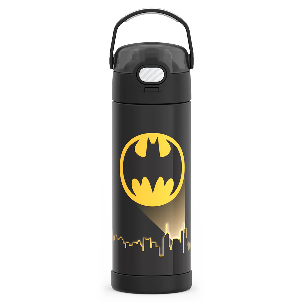 16oz FUNTAINER® WATER BOTTLE BATMAN