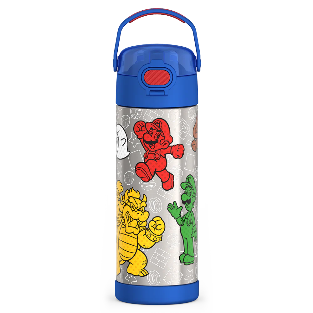 16oz FUNTAINER® WATER BOTTLE MARIO KART™