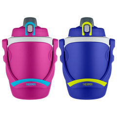 64oz Insulated Water Bottle Blue & Pink Bundle